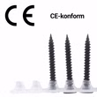 SCREWREBEL Magazinierte Schnellbauschrauben mit Feingewinde, CE-konform