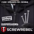 Vollgewindeschrauben aus Edelstahl der Marke SCREW REBEL