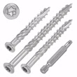 Edelstahl-Terrassenschraube T-INOX A2 5x40, 5x50, 5x60 mm von SCREW REBEL