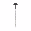 Spenglerschraube mit lackiertem Kopf RAL 7016 anthrazit 4,5 x 35 mm