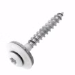 Spenglerschraube mit lackiertem Kopf RAL 9010 weiß 4,5 x 35 mm