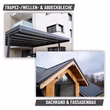spenglerschraube-anwendung-dach-fassade-blech.jpg Anwendung von Spenglerschrauben bei Dach- und Fassadenblechen im Außenbereich