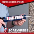 SCREWREBEL Premium Silikon neutral vernetzt Präsentation