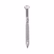 SCREW REBEL Terrassenschraube ST-FIX Edelstahl A4 - 5,0 x 70mm, 200 Stück, TX 25, Zier-Senkkopf, Reibteil, Sägezahn Gewindeschliff, Cut-Spitze, passiviert, gewachst inkl. S2-Bit