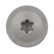 15064 Pfostenverbinderschraube - Zink-Lamellenbeschichtung - Ruspert - Grau - TX40 - 50 Stück - 8x100 mm