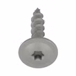 15062 Pfostenverbinderschraube - Zink-Lamellenbeschichtung - Ruspert - Grau - TX40 - 100 Stück - 8x40 mm