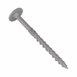 15064 Pfostenverbinderschraube - Zink-Lamellenbeschichtung - Ruspert - Grau - TX40 - 50 Stück - 8x100 mm