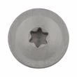 15062 Pfostenverbinderschraube - Zink-Lamellenbeschichtung - Ruspert - Grau - TX40 - 100 Stück - 8x40 mm