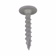15063 Pfostenverbinderschraube - Zink-Lamellenbeschichtung - Ruspert - Grau - TX40 - 100 Stück - 8x50 mm