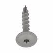 15063 Pfostenverbinderschraube - Zink-Lamellenbeschichtung - Ruspert - Grau - TX40 - 100 Stück - 8x50 mm