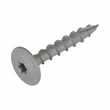 15063 Pfostenverbinderschraube - Zink-Lamellenbeschichtung - Ruspert - Grau - TX40 - 100 Stück - 8x50 mm