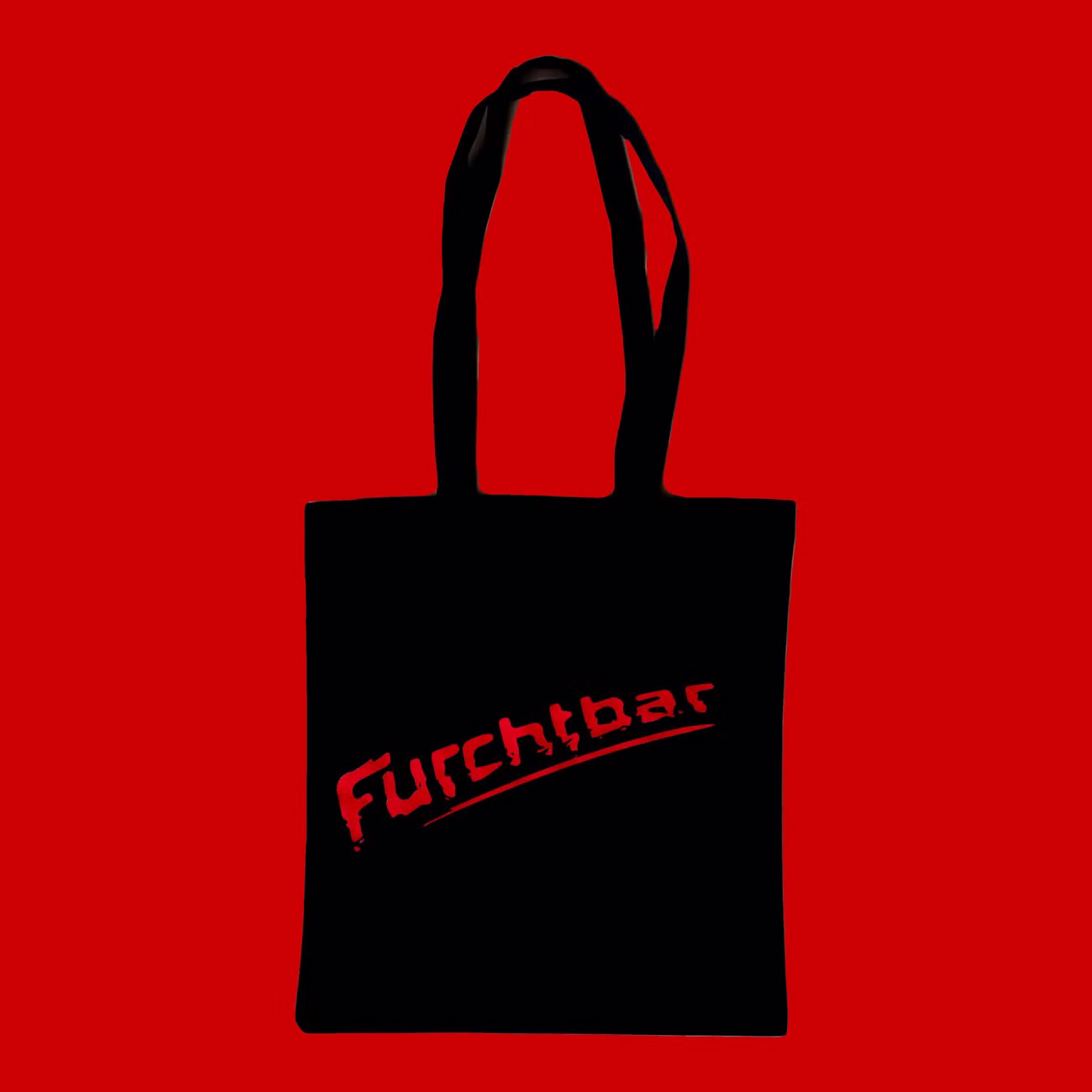 Stofftasche mit Motiv Furchtbar