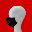 Furchtbar-Maske Ansicht von links
