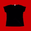T-Shirt Furchtbar Damen, Vorderseite