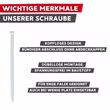 Wichtige Merkmale der Fensterrahmenschraube – Cut-Spitze, Gewinde und Montagevorteile