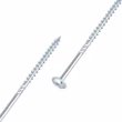 Tellerkopfschraube 6x120 mm hell verzinkt Screw Rebel
