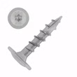 Pfostenverbinderschraube 8,0 x 40 mm mit Schneidkerbe, TX Antrieb und Zink-Lammellenbeschichtung (Ruspert) - ETA Pfostenschraube 8,0 x 40 mm mit Schneidkerbe, TX Antrieb und Zink-Lammellenbeschichtung mit Zulassung